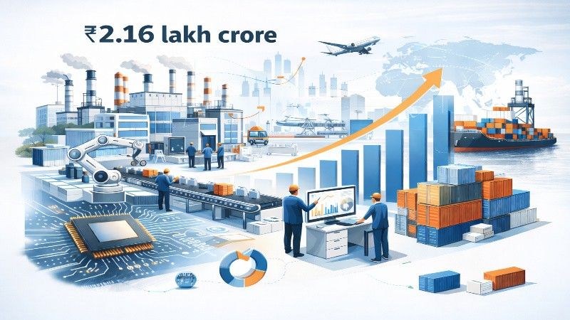 Growth in India’s manufacturing sector supported by the Production Linked Incentive Scheme with rising investment, factories and exports