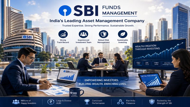 SBI Funds Management company overview illustrating India's leading asset management company